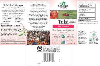 Organic India Tulsi Red Mango - herbal supplement