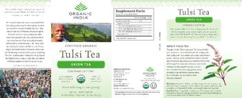 Organic India Tulsi Tea Green Tea - herbal supplement