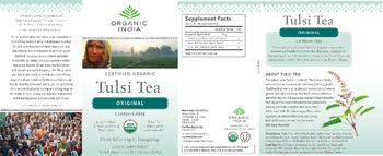 Organic India Tulsi Tea Original Caffeine-Free - herbal supplement