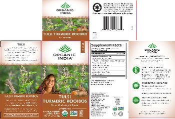 Organic India Tulsi Turmeric Rooibos - herbal supplement