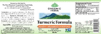 Organic India Turmeric Formula - herbal supplement