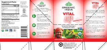 Organic India Vital Lift - supplement
