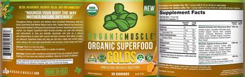 Organic Muscle Organic Superfood Golds Vanilla Chai - supplement
