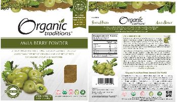 Organic Traditions Amla Berry Powder - supplement