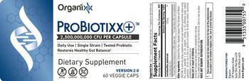 Organixx ProBiotixx+ - supplement