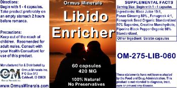 Ormus Minerals Libido Enricher - supplement