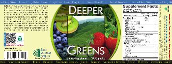 Ortho Molecular Products Deeper Greens - supplement