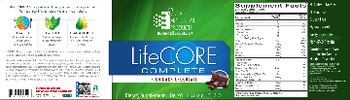 Ortho Molecular Products LifeCORE Complete Rich Dark Chocolate - supplement