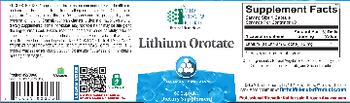 Ortho Molecular Products Lithium Orotate - supplement