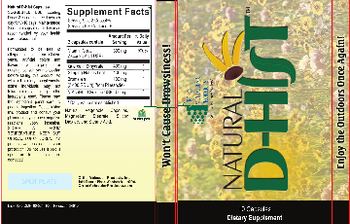 Ortho Molecular Products Natural D-Hist - supplement