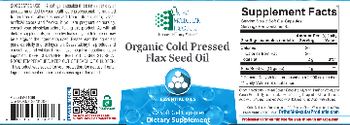 Ortho Molecular Products Organic Cold Pressed Flax Seed Oil - supplement