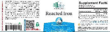 Ortho Molecular Products Reacted Iron - supplement