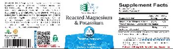 Ortho Molecular Products Reacted Magnesium & Potassium - supplement