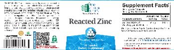 Ortho Molecular Products Reacted Zinc - supplement