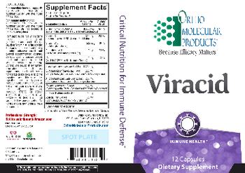 Ortho Molecular Products Viracid - supplement