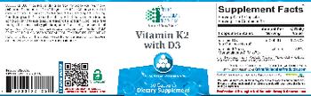 Ortho Molecular Products Vitamin K2 With D3 - supplement
