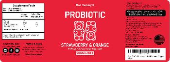 Oso Yummy Probiotic Strawberry & Orange - supplement