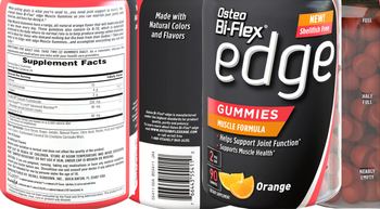 Osteo Bi-Flex Edge Gummies Orange - supplement