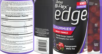 Osteo Bi-Flex Edge Gummies Pomegranate White Tea - supplement