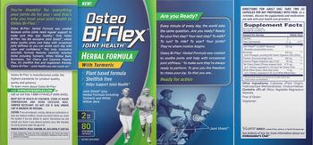 Osteo Bi-Flex Herbal Formula With Turmeric - supplement