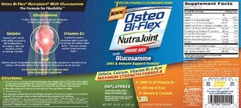 Osteo Bi-Flex NutraJoint Drink Mix Unflavored - supplement