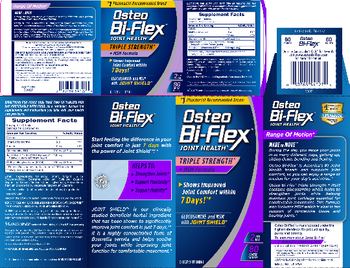Osteo Bi-Flex Osteo Bi-Flex Joint Health Triple Strength + MSM Formula - supplement