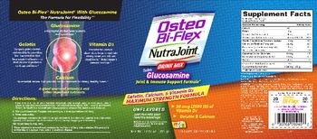 Osteo Bi-Flex Osteo Bi-Flex Nutra Joint With Glucosamine Unflavored - supplement