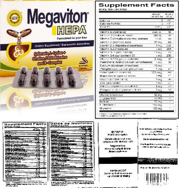 OTC Pharmaceutical Products Megaviton HEPA - supplement