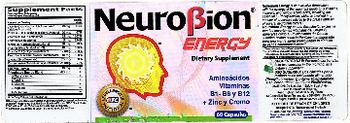 OTC Pharmaceutical Products NeuroBion Energy - supplement