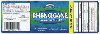 OxyLife Nutritional Supplements Phenocane Curcumin & DLPA - supplement
