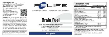 P2Life Brain Fuel - supplement