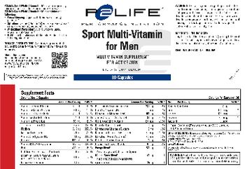 P2Life Sport Multi-Vitamin for Men - supplement