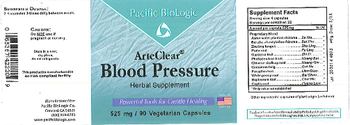 Pacific BioLogic ArteClear Blood Pressure - herbal supplement