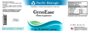 Pacific BioLogic GynoEase - herbal supplement