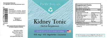 Pacific BioLogic Kidney Tonic - herbal supplement