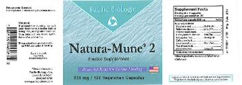 Pacific BioLogic Natura-Mune 2 - herbal supplement
