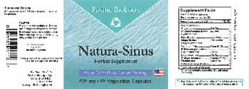 Pacific BioLogic Natura-Sinus - herbal supplement