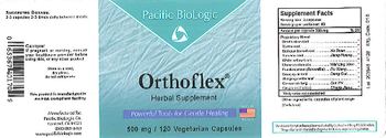 Pacific BioLogic Orthoflex - herbal supplement