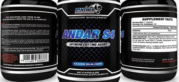 Panther Sports Nutrition Andar S4 - hardcore supplement