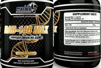 Panther Sports Nutrition Rad-140 Max - supplement