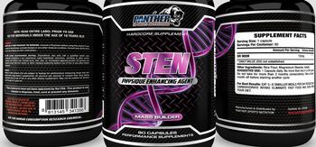 Panther Sports Nutrition Sten - hardcore supplement