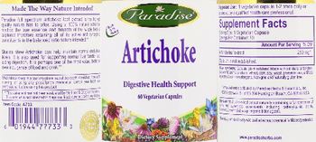 Paradise Artichoke - supplement