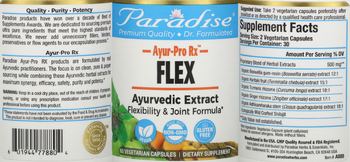 Paradise Ayur-Pro Rx Flex - supplement