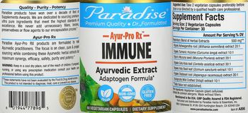 Paradise Ayur-Pro Rx Immune - supplement