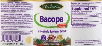 Paradise Bacopa - supplement