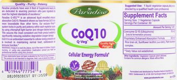 Paradise CoQ10 - supplement