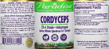 Paradise Cordyceps - supplement