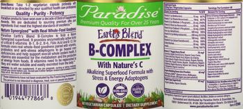 Paradise Earth's Blend B-Complex - supplement