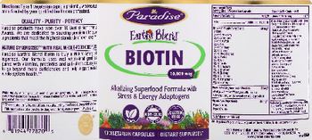 Paradise Earth's Blend Biotin 10,000 mcg - supplement