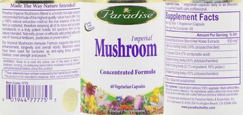 Paradise Imperial Mushroom - supplement